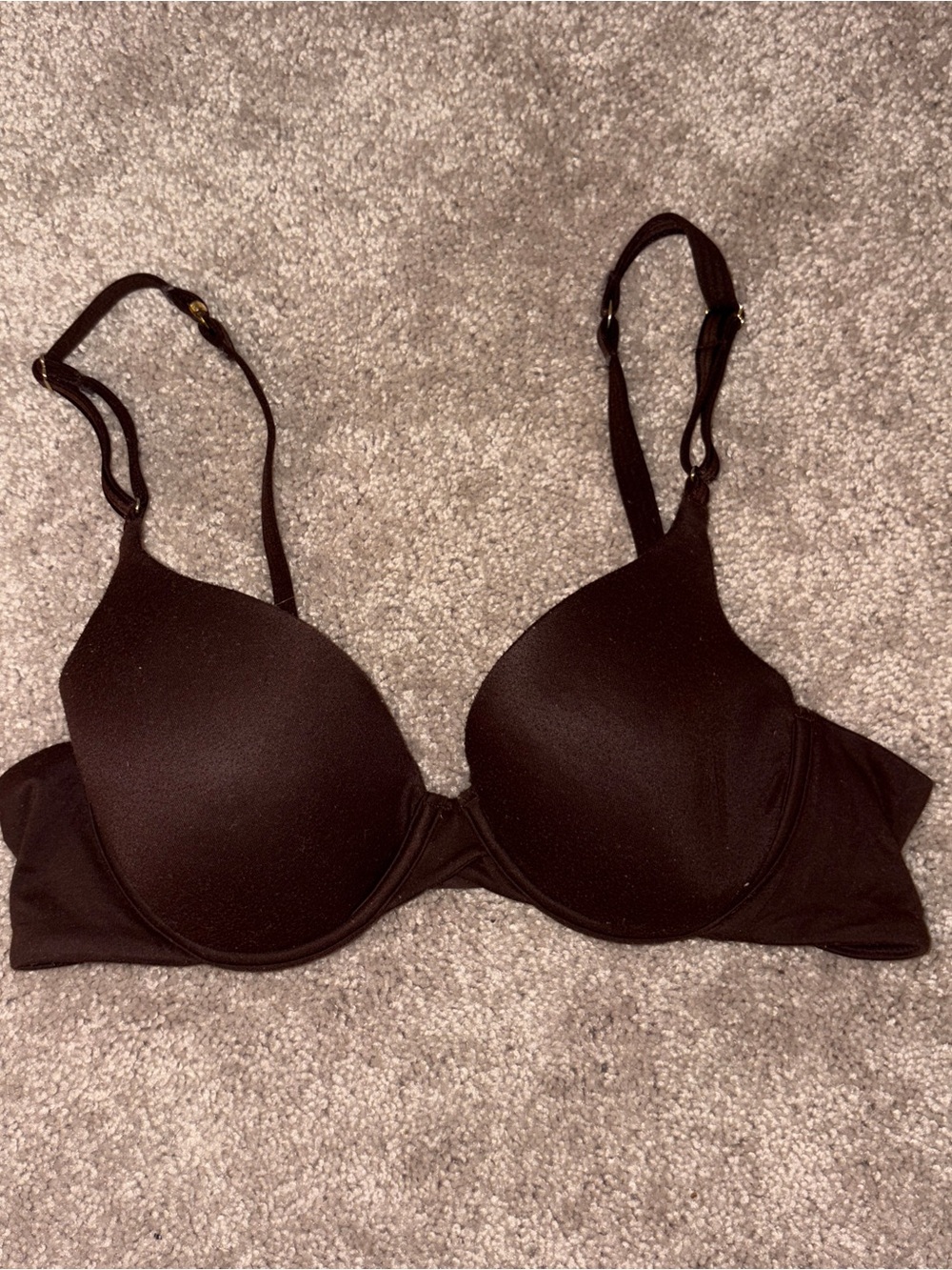 Brown Joyspun Bra Size: 34B